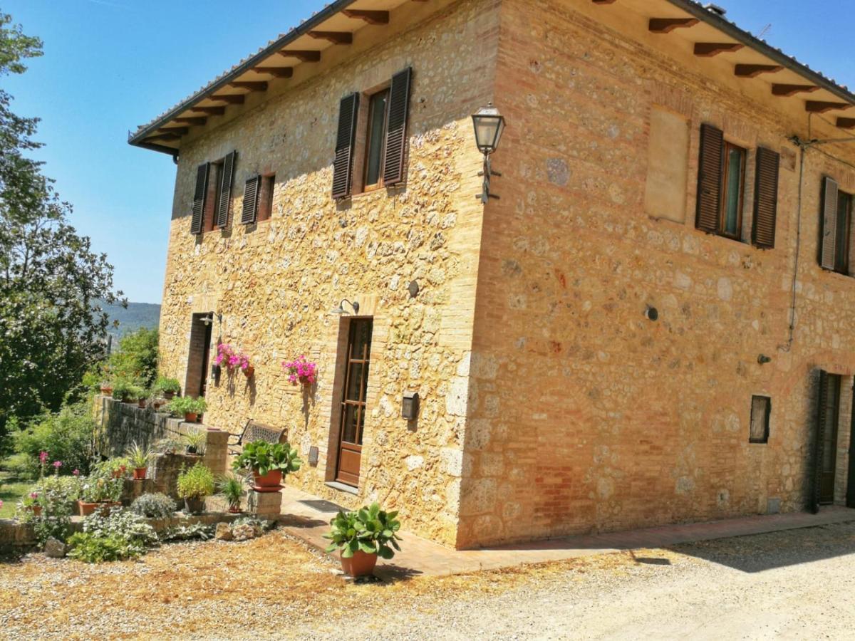 Claudia Vacanza Toscana - Appartamento Nocciolo- 10 Min Da Siena Malignano Eksteriør bilde