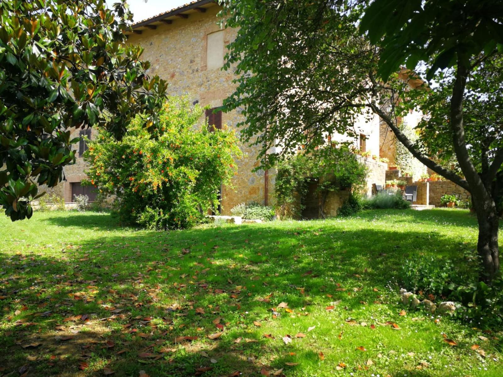 Claudia Vacanza Toscana - Appartamento Nocciolo- 10 Min Da Siena Malignano Eksteriør bilde